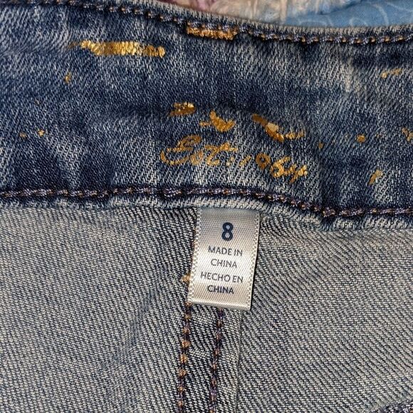 SEVEN7 Y2K Ladies' Slim Denim Jeans Sz 8 - Picture 4 of 13